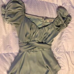 Celecci Mini Mint Skort Dress